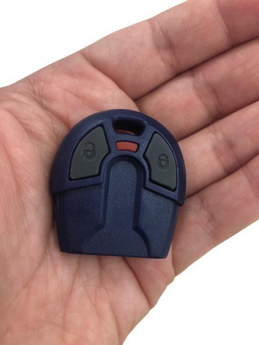 Controle Compatível Com Cabeça Fiat Azul Para Alarme Stetsom