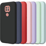 Capinha Capa De Silicone Macia Para Motorola Moto G9 Play