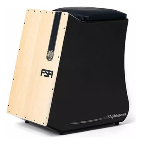 Cajon Fsa Gibao Fgb 6501 Preto - Eletroacustico