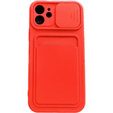 Funda Compatible iPhone Protector De Cámara Más Tarjetero