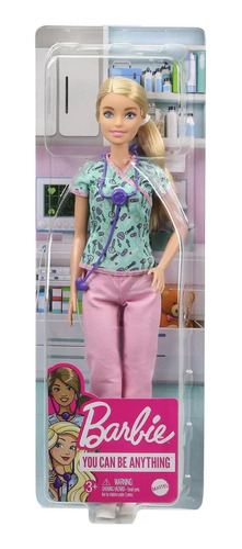Muñeca Barbie Profesiones Mattel Dvf50