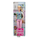 Muñeca Barbie Profesiones Mattel Dvf50
