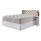 Saia Cama Box Baú Casal Padrão 40cm Altura Matelada Veneza 