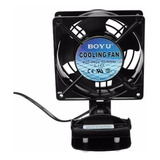 Mini Ventilador Cooler Boyu Fs-120 Com Haste Flexível 220v