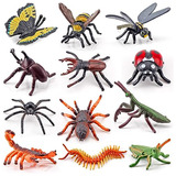 Juguetes  S De Figuras De Insectos, 12 Piezas De Figura...