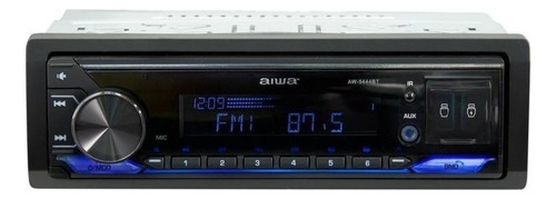 Radio Para Carro Aiwa Aw-5444bt Con Usb, Bluetooth Y Lector De Tarjeta Sd