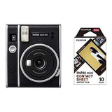 Camara Fujifilm Instax Mini 40 Con Paquete 10 Hojas 2''x3''