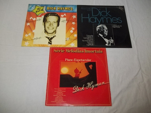 Lote Vinil Lp 3 Discos - Dick Haymes