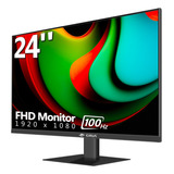 Monitor Para Juegos Crua Cr240zb 24 Pulgadas 100 Hz Led Full