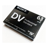 Casettes Mini Dv Marca Sony 63 Min  Profesional Standar