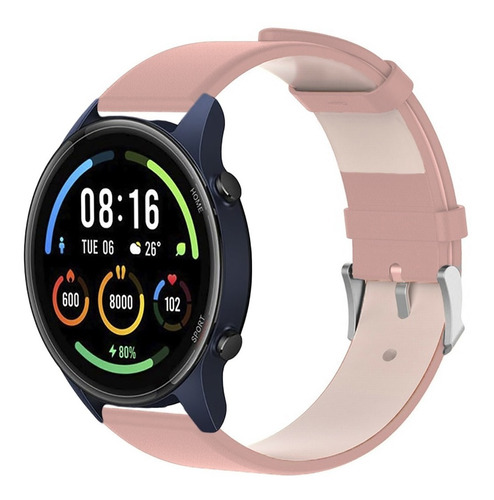 Correa De Piel Premium Para Xiaomi Mi Watch Color