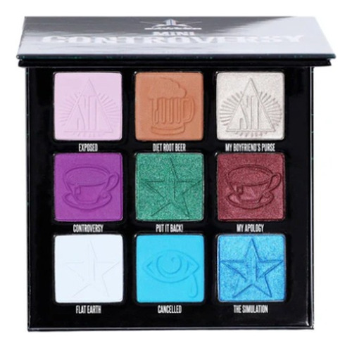 Jeffree Star Cosmetics Mini Controversy Palette By Shane D