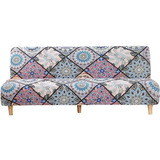 Mifxin Armless Sofa Cover Futon Slipcover Stretch Spandex Pr