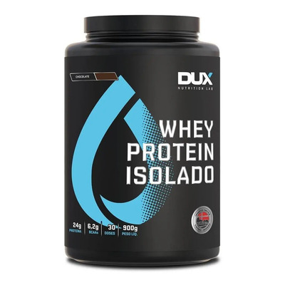Whey Protein Isolado Dux Nutrition - Pote 900g Sabor Cappuccino | Frete grátis