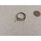 Antiguo Anillo Plata Para Caballero Talla 12.5