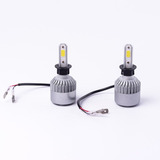 Kit Cree Led H7 H1 H11 H3 S6 16000lm + 2 Led T10 Free Autos