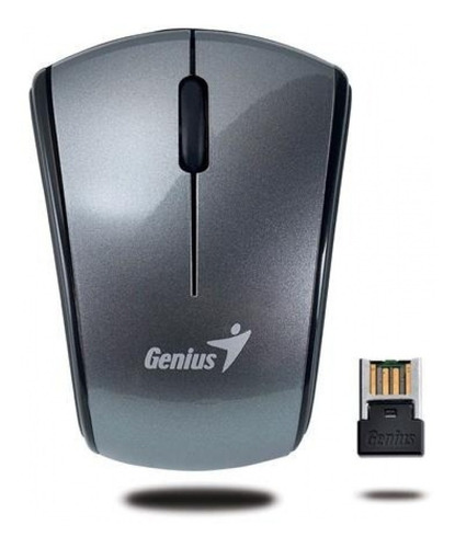 Mouse Mini Inalámbrico Genius  Micro Traveler 900s Gris