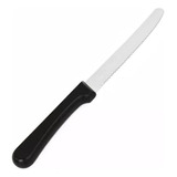 12 Cuchillo De Sierra Para Carne Tramontina Hoja Acero Negro