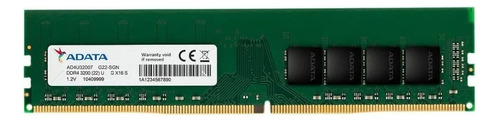 Memoria Ram 8gb 1 Adata Ad4u320038g22-sgn