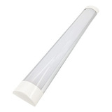 2 Luminária Tubular Sobrepor Led Slim 45w Branco Frio 150cm