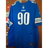 Camiseta Retro Detroit Lions Nfl Suh 90 Xl Adulto 