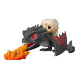 Funko Pop Game Of Thrones Daenerys & Fiery Drogon (68)