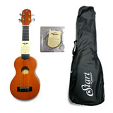 Ukulele Soprano Giannini Start 21 Capa Bag + Corda Colorida