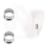 Expansor Túnel Oreja Acero Quirúrgico 20mm Silver 2 Plug