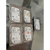 Lote De 5 Discos Duros Sata 4 De 250gb Y 1 160gb. Operando