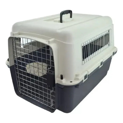 Transportadora Kennel Sunny Mediana Perro Gris | Envío gratis