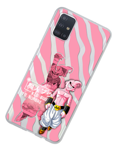 Funda Para Galaxy Dragon Ball Z Kid Buu Con Personalizacion