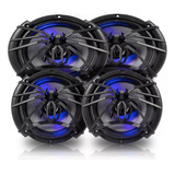 Kit Par De Bocinas 6x9 + Par De Bocinas 6.5 Led- Soundstream