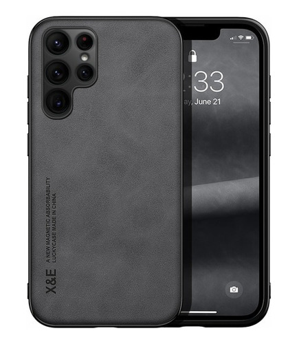 Funda De Piel De Lujo Magnetica Para Samsung Galaxy S9 Plus