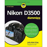 Book : Nikon D3500 For Dummies - King, Julie Adair