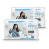 Almohada Viscoelastica Sleep Time Combo X2 C/funda 60x35x13 