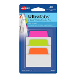 Multiuse Ultra Tabs, 2  X 1.5 , 2-side Writable, Neon P...