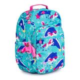 Mochila Kipling Seoul Space Unicorns Desenho Do Tecido Estampado