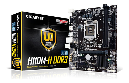 Tarjeta Madre Gigabyte Ga-h110m-h Ddr3 Intel 1151 Hdmi Usb 3