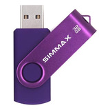 Simmax 32 Gb Memory Stick Usb 2.0 Unidades Flash Giratorias 