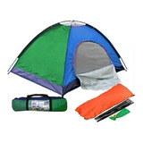 Carpa Capming Para 4 Personas Acampar 