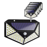 X5 Foco Con Sensor Movimiento Foco Led Solar Exterior 100led