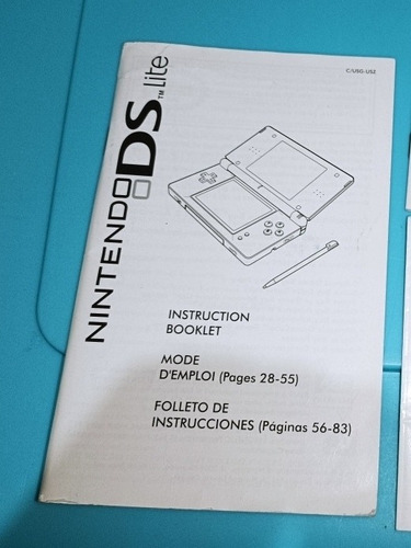 Nintendo Ds Manual Original Nintendo 