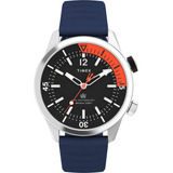Reloj Timex Waterbury Dive 41mm Synthetic Rubber Strap Blue