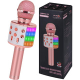 Micrófono Karaoke Niño Niña Grabador De Voz Bluetooth Infant