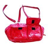 Cartera Roja Impecable!!!! Ultima Unidad Oferta!!!