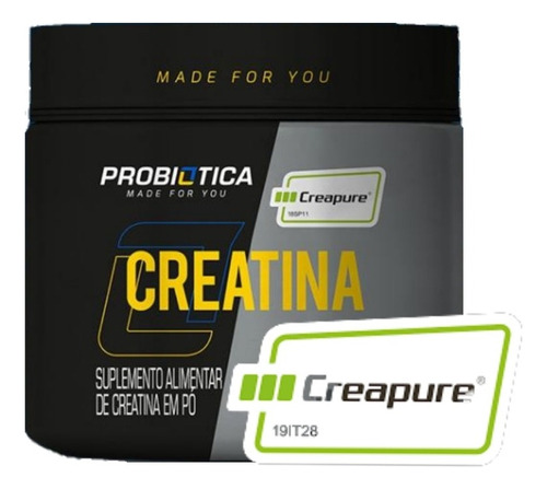 Creatina Creapure Pote 150g Com Selo - Probiótica 