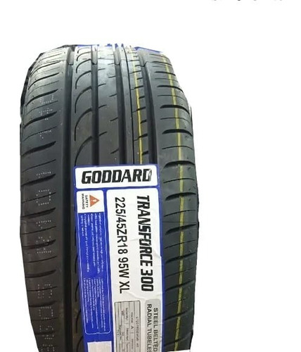 2 Llantas Goddard Transfrce300 95w 225/45r18