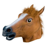 Mascara Caballo Loco Cafe Latex Bojack Horseman Disfraz Pony