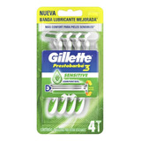 Afeitadora Para Piel Sensible Gillette Prestobarba3 - 4 Und 