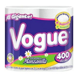 Higiénico Vogue 10 Paq De 4 Rollos De 400 Hj (40 Rollos)